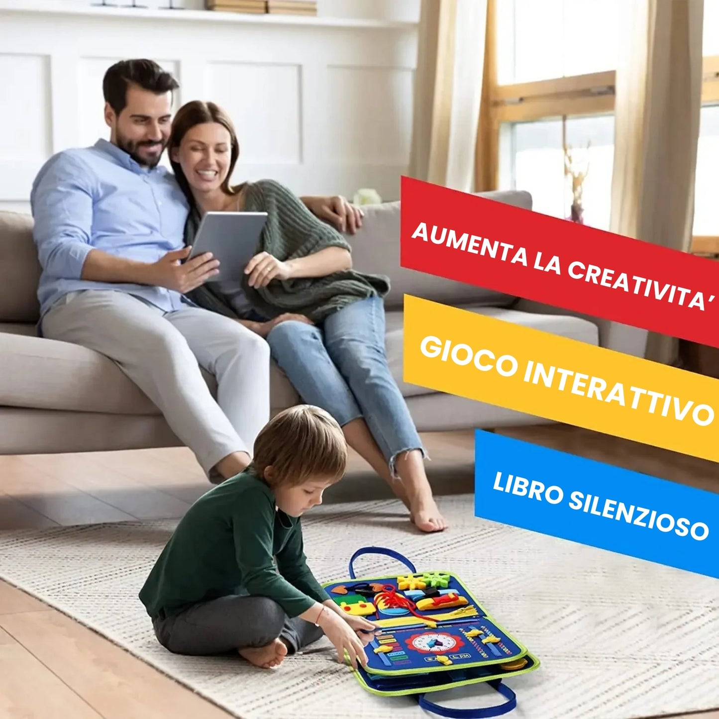 Tavola delle attività Montessori