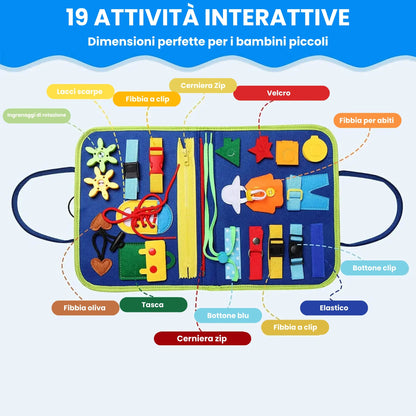 Tavola delle attività Montessori
