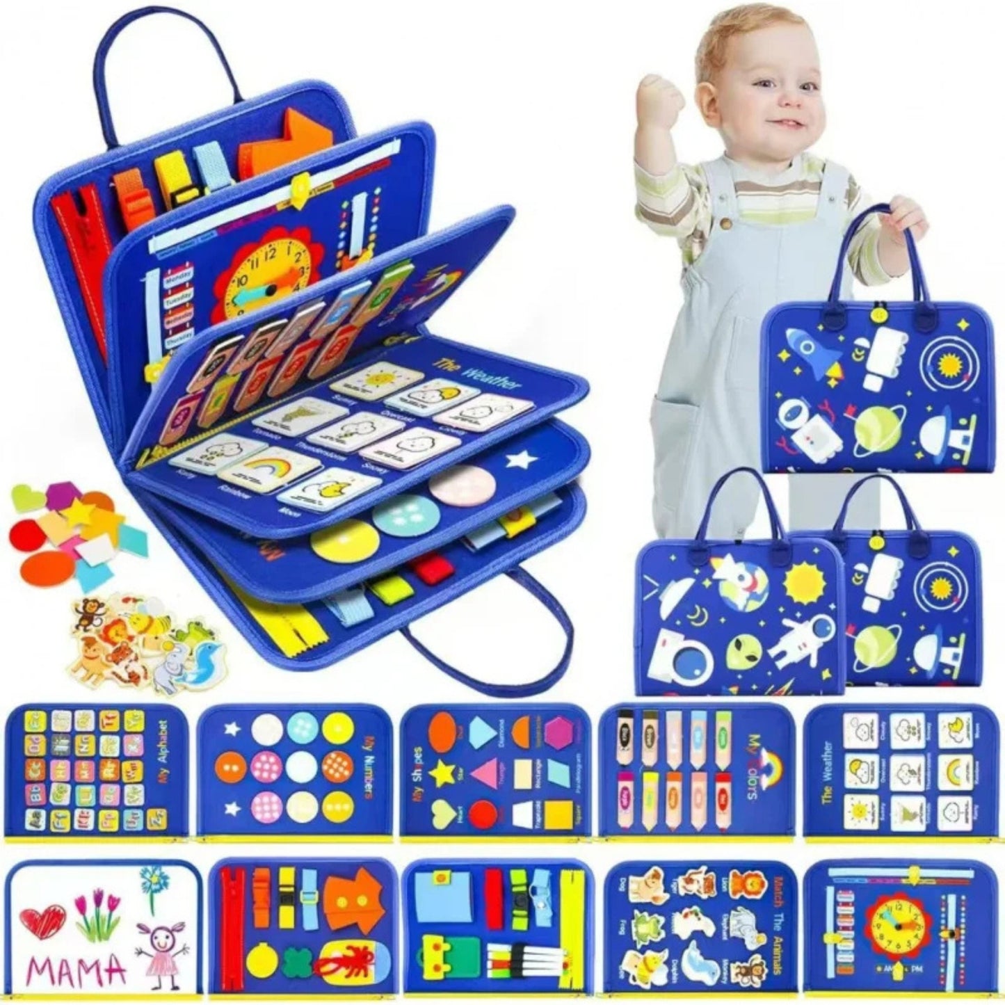 Tavola delle attività Montessori